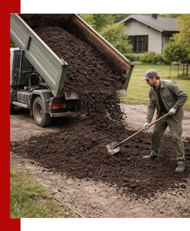 Чернозем для газона с доставкой в асбесте быстро и качественно