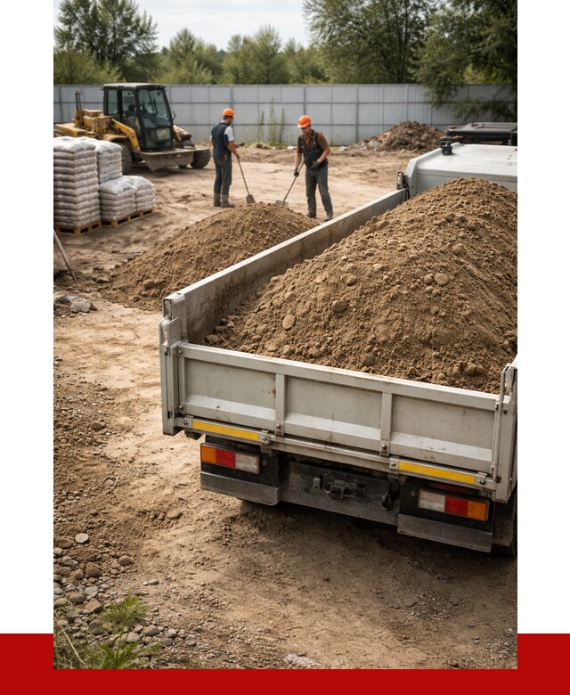 Супесь с доставкой в асбесте от 2476 р. за куб | ПРОНЕРУДСбс