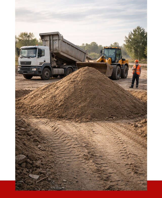 Купить песчаный грунт с доставкой в асбесте от 4245 р. | ПРОНЕРУДСбс