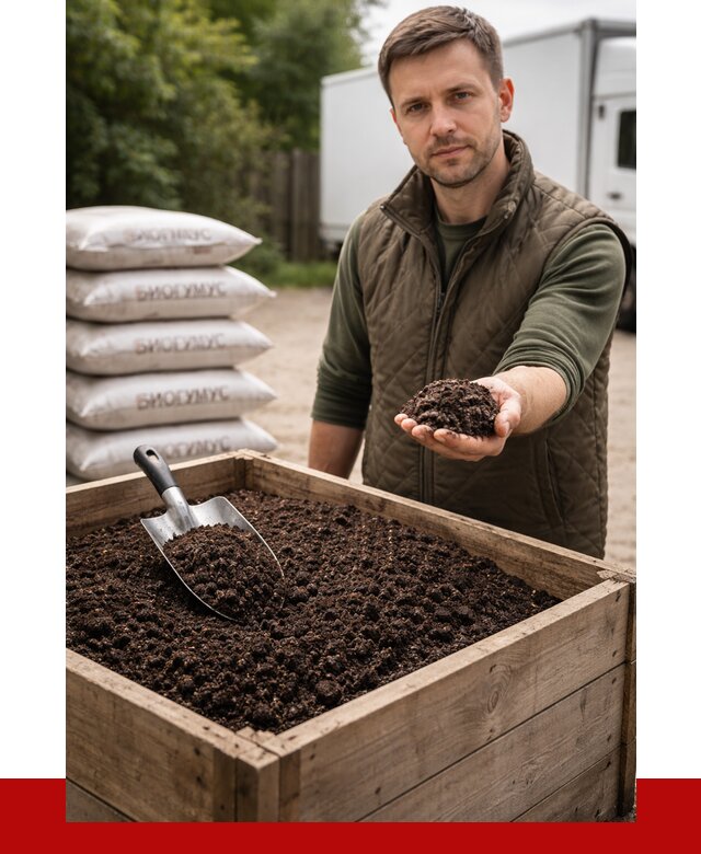 Купить биогумус в асбесте с доставкой от 8591 р. за куб | ПРОНЕРУДСбс