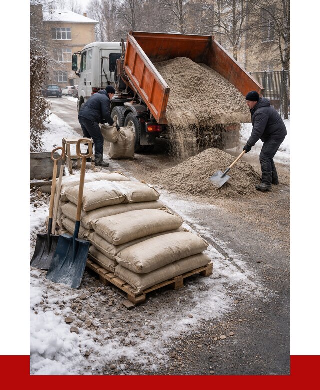 Противогололедные материалы оптом в асбесте от 4245 р. | ПРОНЕРУДСбс