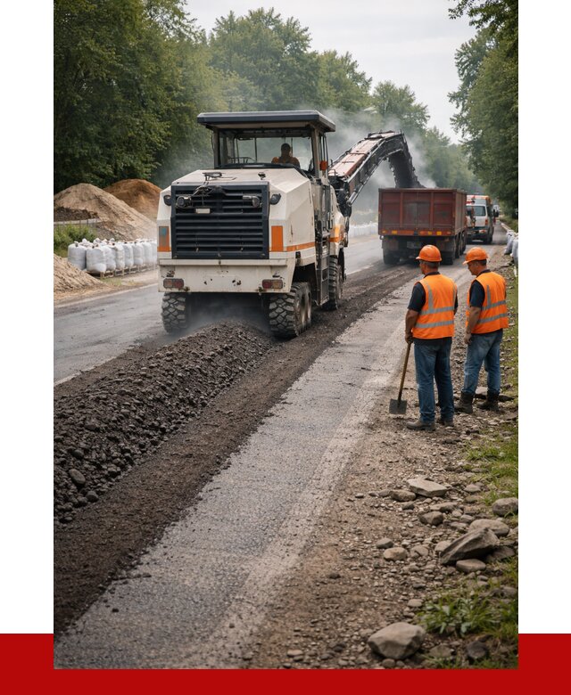 Фрезерованный асфальт в асбесте от 2224 р./куб. | ПРОНЕРУДСбс