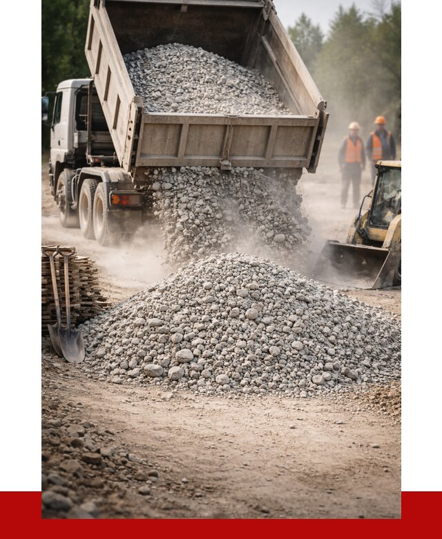 Купить дробленый бетон в асбесте от 1718 р./куб | ПРОНЕРУДСбс