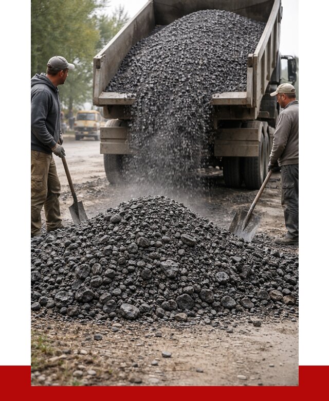 Дробленый асфальт в асбесте от 2830 р. с доставкой | ПРОНЕРУДСбс