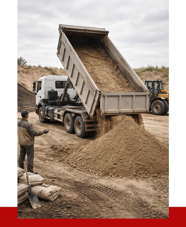 Доставка самосвалом 20 кубов в асбесте от 7580 р. | ПРОНЕРУДСбс