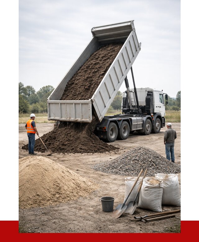 Доставка самосвалом 30 кубов в асбесте от 8591 р. | ПРОНЕРУДСбс