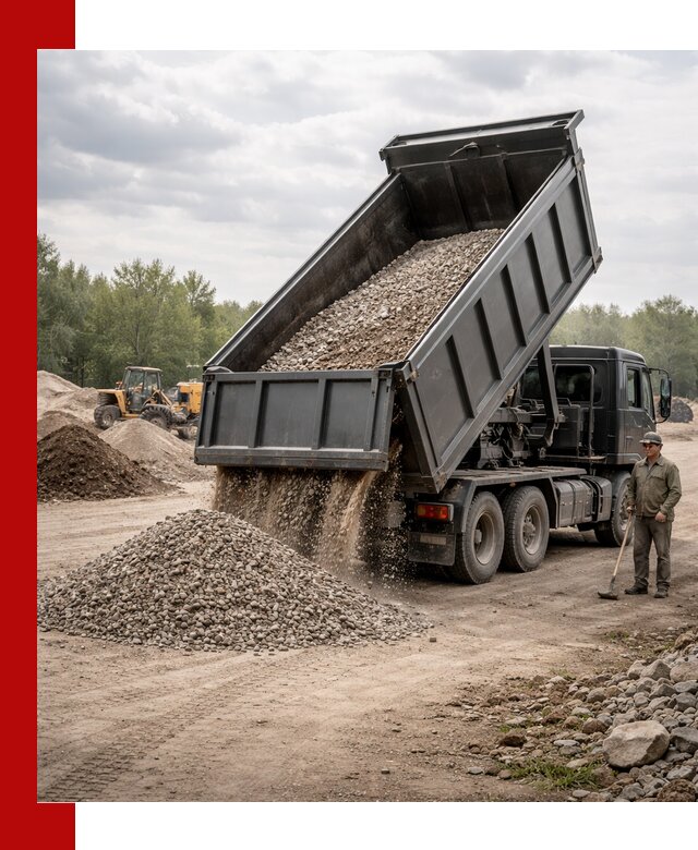 Доставка самосвалом 30 м3 по выгодным ценам в асбесте