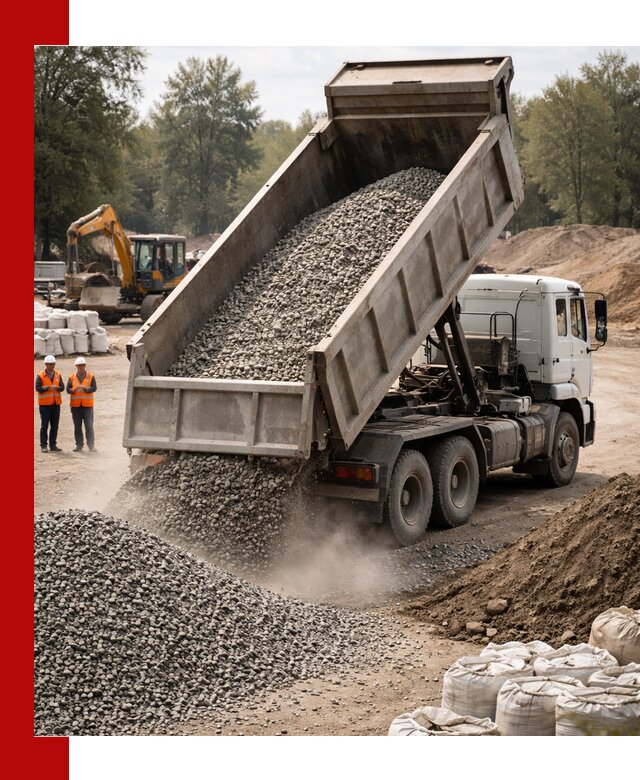 Аренда самосвала в асбесте для доставки сыпучих и нерудных материалов