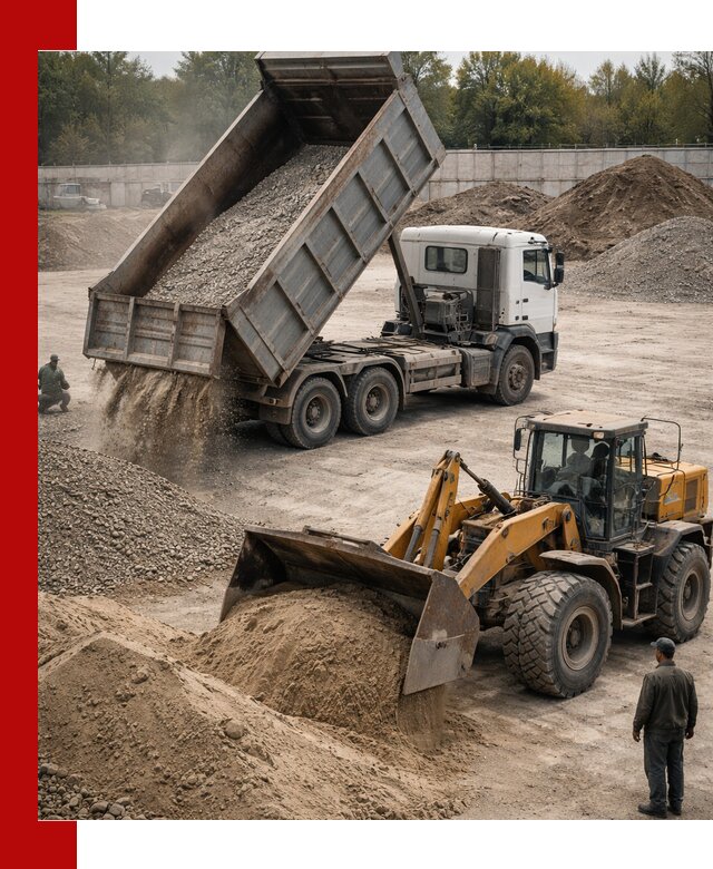 Перевозка сыпучих грузов самосвалами и бортовыми в асбесте