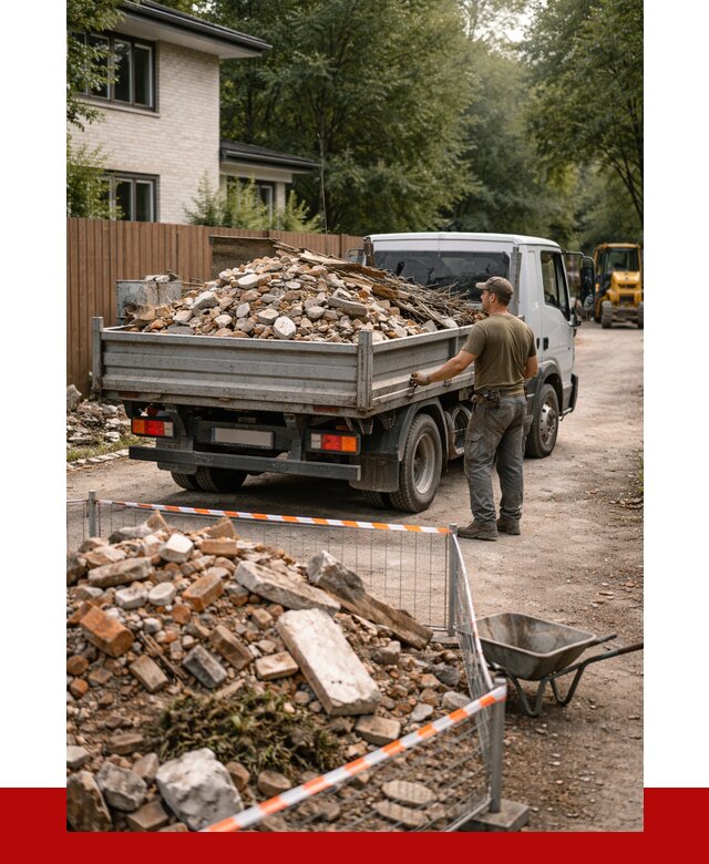 Вывоз строительного мусора с погрузкой в асбесте от 7580 р | ПРОНЕРУДСбс