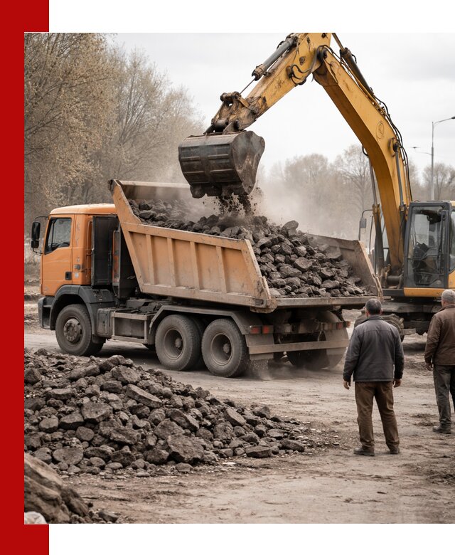 Вывоз асфальта и асфальтового покрытия в асбесте