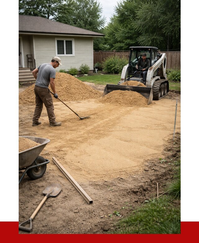 Отсыпка участка песком в асбесте, от 2527 р., ПРОНЕРУДСбс