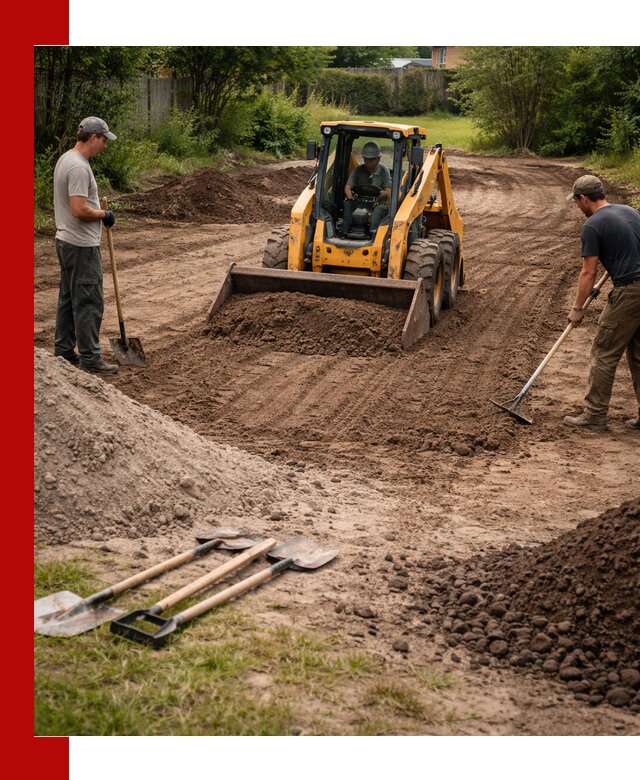 Планировка участка грунтом с вывозом и доставкой в асбесте